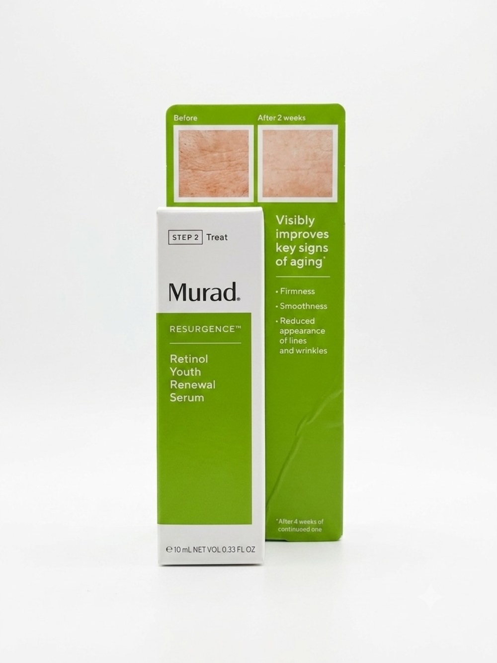 Murad Skincare Box with White and Light Green Accents